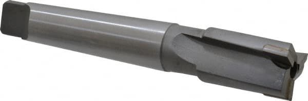 Made in USA - 1-1/8" Diam, 3 Flutes, Morse Taper Shank, Interchangeable Pilot Counterbore - Makers Industrial Supply