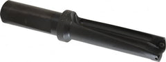 Kyocera - 2.44" Max Drill Depth, 3xD, 13/16" Diam, Indexable Insert Drill - 2 Inserts, 3/4" Shank Diam, Whistle Notch Shank - Makers Industrial Supply