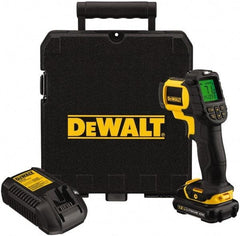 DeWALT - -29 to 500°C (-20 to 932°F) Infrared Thermometer - 12:1 Distance to Spot Ratio - Makers Industrial Supply