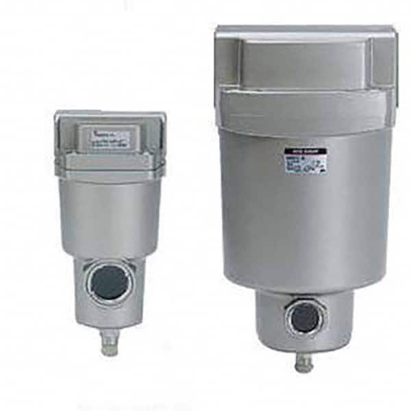 SMC PNEUMATICS - Oil & Water Filters & Separators Pipe Size: 1/2 (Inch) End Connections: FNPT - Makers Industrial Supply