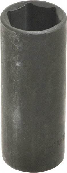 Blackhawk by Proto - 3/8" Drive 19mm Deep Impact Socket - 6 Points, 2-13/16" OAL - Makers Industrial Supply