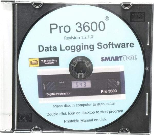 SPI - Pro 3600 Data Logger Level Software - Use With Pro 3600 Digital Levels - Makers Industrial Supply