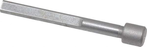 Made in USA - 1/4" Head Diam, 5/32" Shank Diam, Counterbore Pilot - Bright Finish, Carbon Steel - Makers Industrial Supply