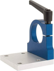 Made in USA - 2 Positions, CAT40, BT40 Compatible Tool Holder Tightening Fixture - 4" Base Length - Exact Industrial Supply