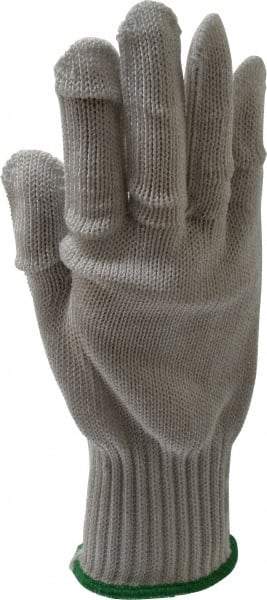 PRO-SAFE - Size XL (10), ANSI Cut Lvl A6, Abrasion Lvl 3, Composite of Cut-Resistant Fibers Cut Resistant Gloves - 10" Long, Knit Wrist, White, Ambidextrous - Makers Industrial Supply