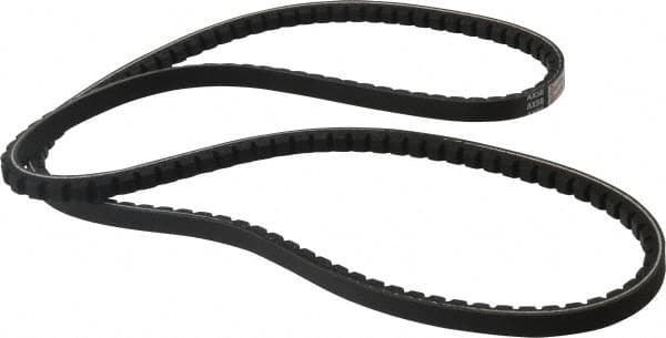 Browning - Section AX, 1/2" Wide, 58" Outside Length, Gripnotch V-Belt - Rubber Compound, Gripnotch, No. AX56 - Makers Industrial Supply