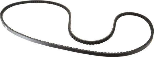 Browning - Section AX, 1/2" Wide, 70" Outside Length, Gripnotch V-Belt - Rubber Compound, Gripnotch, No. AX68 - Makers Industrial Supply