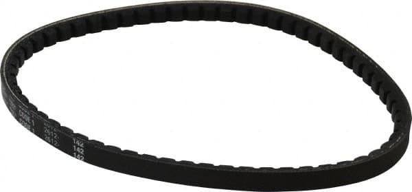 Browning - Section AX, 1/2" Wide, 25" Outside Length, Gripnotch V-Belt - Rubber Compound, Gripnotch, No. AX23 - Makers Industrial Supply