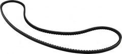 Browning - Section AX, 1/2" Wide, 60" Outside Length, Gripnotch V-Belt - Rubber Compound, Gripnotch, No. AX58 - Makers Industrial Supply