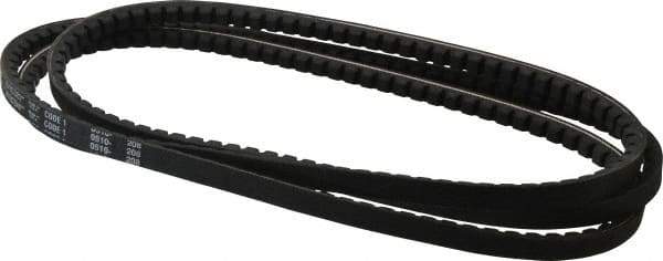 Browning - Section AX, 1/2" Wide, 94" Outside Length, Gripnotch V-Belt - Rubber Compound, Gripnotch, No. AX92 - Makers Industrial Supply