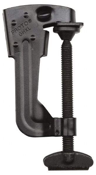 Proto - 5-5/32" OAL Standard Jaw Locking Grip Holder - 1-11/32" Jaw Width, 1" Jaw Depth, 2-1/2" Jaw Opening - Makers Industrial Supply