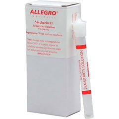 Allegro - Respiratory Fit Testing Accessories Type: Solution/Sweet Solution Type: Sensitivity Solution - Makers Industrial Supply