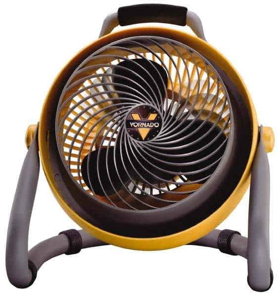 VORNADO - 5-1/8" Blade, 710 Max CFM, Wall Mounting Circulation Fan - 0.7 Amps, 120 Volts, 3 Speed - Makers Industrial Supply