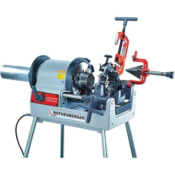 Rothenberger - Pipe Threading Machines Maximum Pipe Size Capacity (Inch): 4 Minimum Pipe Size Capacity (Inch): 1/2 - Makers Industrial Supply