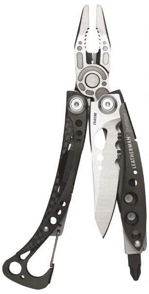 Leatherman - 7 Piece, Multi-Tool Set - 6-1/4" OAL, 4" Closed Length - Makers Industrial Supply