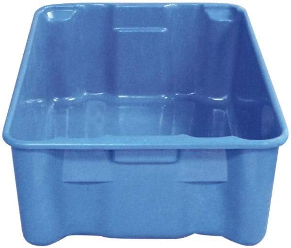 MFG Tray - 500 Lb Load Capacity Blue Fiberglass Tote Container - Stacking, Nesting, 42-1/2" Long x 20" Wide x 14.3" High - Makers Industrial Supply