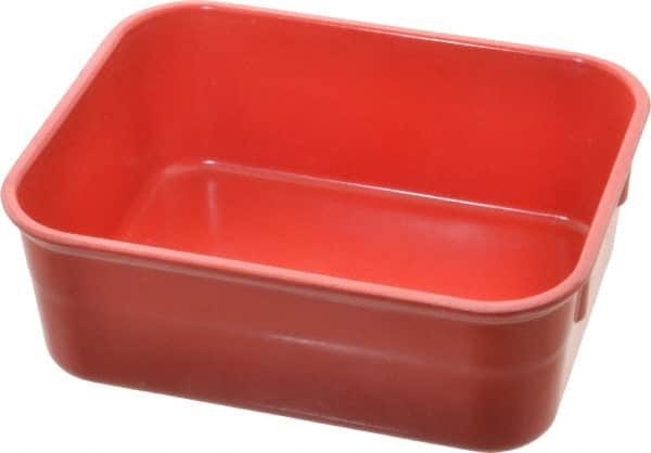 LEWISBins+ - 300 Lb Load Capacity Red Fiberglass Tote Container - Stacking, Nesting, 6.3" Long x 4.9" Wide x 2.1" High - Makers Industrial Supply