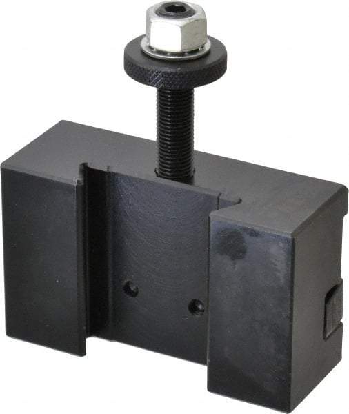 Dorian Tool - Series BXA, #71C Carbide Combination Cut-Off Tool Post Holder - 330 to 380mm Lathe Swing, 1-3/4" OAH x 3-1/4" OAL, 33.32mm Centerline Height - Exact Industrial Supply