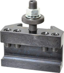 Dorian Tool - Series AXA, #2 Boring, Turning & Facing Tool Post Holder - 300mm & Under Lathe Swing, 1.74" OAH x 2-3/4" OAL, 3/4" Max Tool Cutting Size, 36.12mm Centerline Height - Exact Industrial Supply