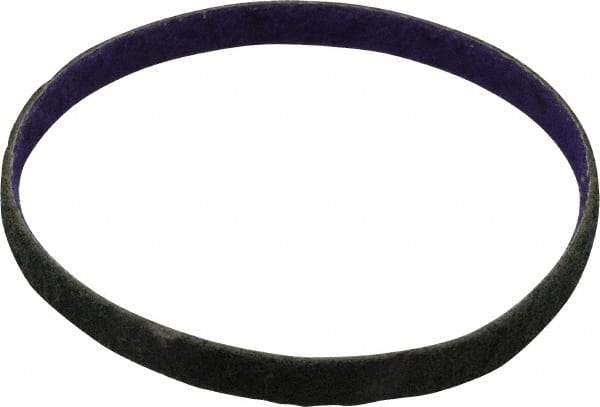 3M - 1/2" Wide x 18" OAL, Aluminum Oxide Abrasive Belt - Aluminum Oxide, Fine, Nonwoven, Series DF-BL - Makers Industrial Supply