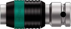 Wera - 1/4" Drive, 1/4" Insert, Hex Drive Bit Adapter - Makers Industrial Supply