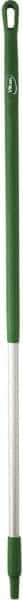 Vikan - 51 x 1-1/4" Aluminum Squeegee Handle - European Threaded Connection, Green - Makers Industrial Supply