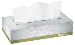 Kleenex - Flat Box of White Facial Tissues - 2 Ply - Makers Industrial Supply