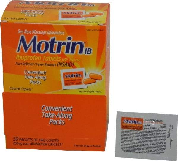 Johnson & Johnson - Motrin IB Tablets - Headache & Pain Relief - Makers Industrial Supply