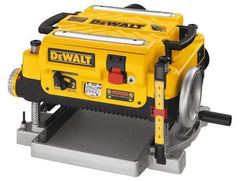 DeWALT - 15 Amp, 10,000 and 20,000 RPM, Bench Planer - 1/8 Inch Depth of Cut, 13 Inch Wide, 6 Inch Depth Capacity - Makers Industrial Supply