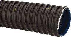 Continental ContiTech - 2" ID x 2.46" OD, 40 Max psi, 29 In. Hg, Dry Material Handling & Transfer Hose - Urethane, -40 to 158°F, 2-1/2" Bend Radius, 100' Coil Length, Black - Makers Industrial Supply