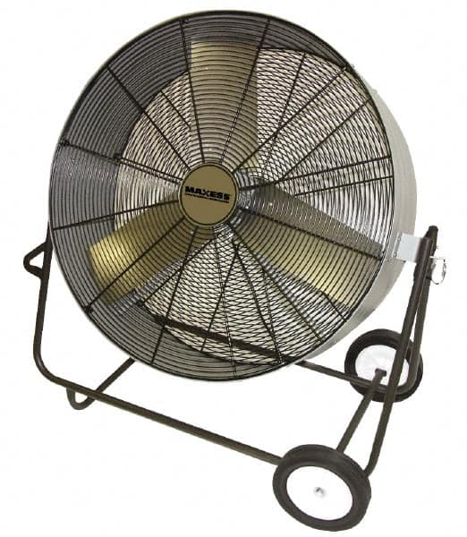 TPI - 30" Blade, Direct Drive, 1/4 hp, 4,400 & 3,800 CFM, Floor Style Blower Fan - 2.5 Amps, 120 Volts, 2 Speed, Single Phase - Makers Industrial Supply