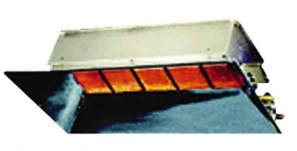 TPI - 12" Long x 24" Wide x 56" High, 208 Volt, Infrared Suspended Heater - Makers Industrial Supply