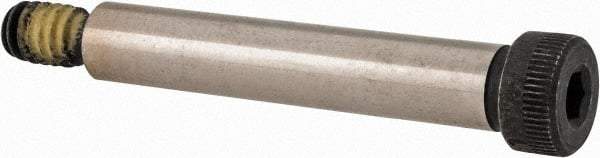 Value Collection - 5/16" Shoulder Diam x 1-3/4" Shoulder Length, 1/4-20 UNC, Hex Socket Shoulder Screw - 4140 Alloy Steel with Nylon Locking Patch, 7/32" Head Height x 7/16" Head Diam - Makers Industrial Supply