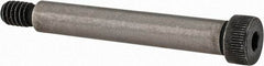 Value Collection - 5/16" Shoulder Diam x 2" Shoulder Length, 1/4-20 UNC, Hex Socket Shoulder Screw - 4140 Alloy Steel with Nylon Locking Patch, 7/32" Head Height x 7/16" Head Diam - Makers Industrial Supply