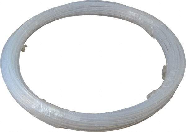 Parker - 1/8" ID x 1/4" OD, 1/16" Wall Thickness, 50' Long, PTFE PFA Tube - Natural, 375 Max psi - Makers Industrial Supply