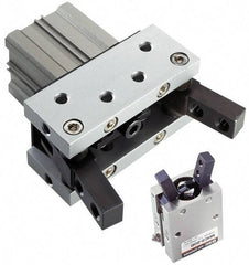 SMC PNEUMATICS - M3x0.5 Single Action Air Gripper - External Parallel Gripper, 36 to 102 psi - Makers Industrial Supply