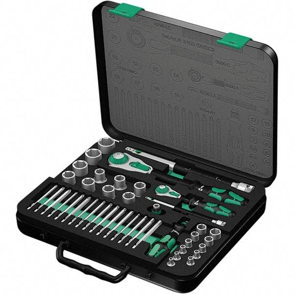 Wera - Socket Sets Measurement Type: Metric Drive Size: 1/4, 1/2 - Makers Industrial Supply