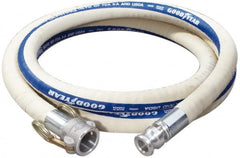 Alliance Hose & Rubber - 2 Inch Inside x 2.53 Inch Outside Diameter, Food and Beverage Hose - Makers Industrial Supply