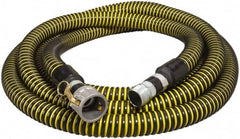 Alliance Hose & Rubber - -40 to 140°F, 1-1/2" Inside x 2.17" Outside Diam, Polyethylene Liquid Suction & Discharge Hose - Makers Industrial Supply