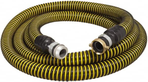 Alliance Hose & Rubber - -40 to 140°F, 3" Inside x 4.06" Outside Diam, Polyethylene Liquid Suction & Discharge Hose - Makers Industrial Supply