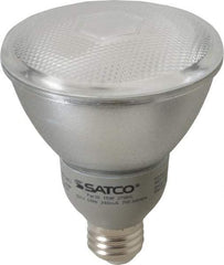 Value Collection - 15 Watt Fluorescent Flood/Spot Medium Screw Lamp - 2,700°K Color Temp, 700 Lumens, PAR30, 10,000 hr Avg Life - Makers Industrial Supply