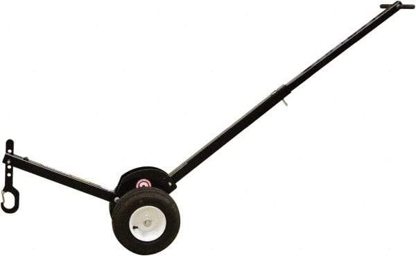 Mag-Mate - 400 Lb Load Capacity, Lift Magnet Dolly - 12" High x 41" Long x 13" Wide - Makers Industrial Supply