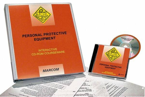 Marcom - Personal Protective Equipment, Multimedia Training Kit - 45 min Run Time CD-ROM, English & Spanish - Makers Industrial Supply