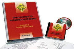 Marcom - Introduction to HAZWOPER Retraining, Multimedia Training Kit - 45 min Run Time CD-ROM, English & Spanish - Makers Industrial Supply