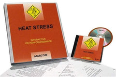 Marcom - Heat Stress, Multimedia Training Kit - 45 min Run Time CD-ROM, English & Spanish - Makers Industrial Supply