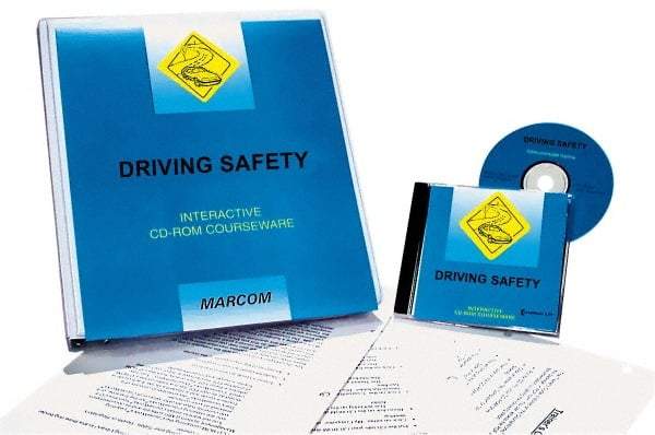 Marcom - Driving Safety, Multimedia Training Kit - 45 min Run Time CD-ROM, English & Spanish - Makers Industrial Supply