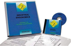 Marcom - Industrial Ergonomics, Multimedia Training Kit - 45 min Run Time CD-ROM, English & Spanish - Makers Industrial Supply