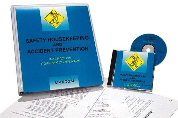 Marcom - Safety Housekeeping and Accident Prevention, Multimedia Training Kit - CD-ROM, English - Makers Industrial Supply