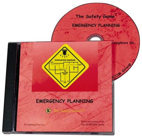 Marcom - Emergency Planning, Multimedia Training Kit - Computer Game, English - Makers Industrial Supply