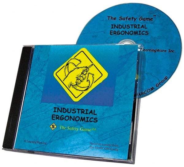 Marcom - Industrial Ergonomics, Multimedia Training Kit - Computer Game, English - Makers Industrial Supply